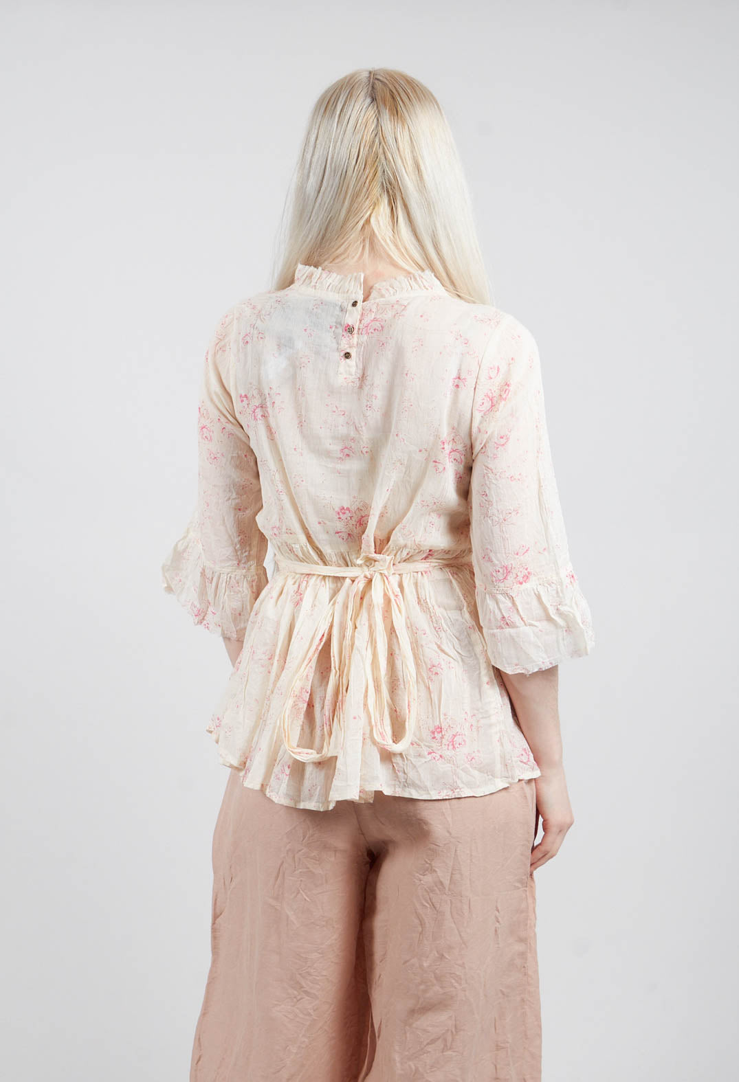 Naoki Blouse in Liberty Bouquet