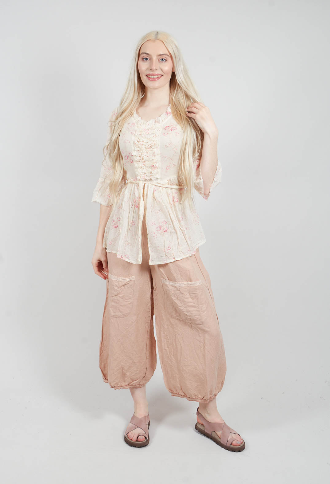 Naoki Blouse in Liberty Bouquet