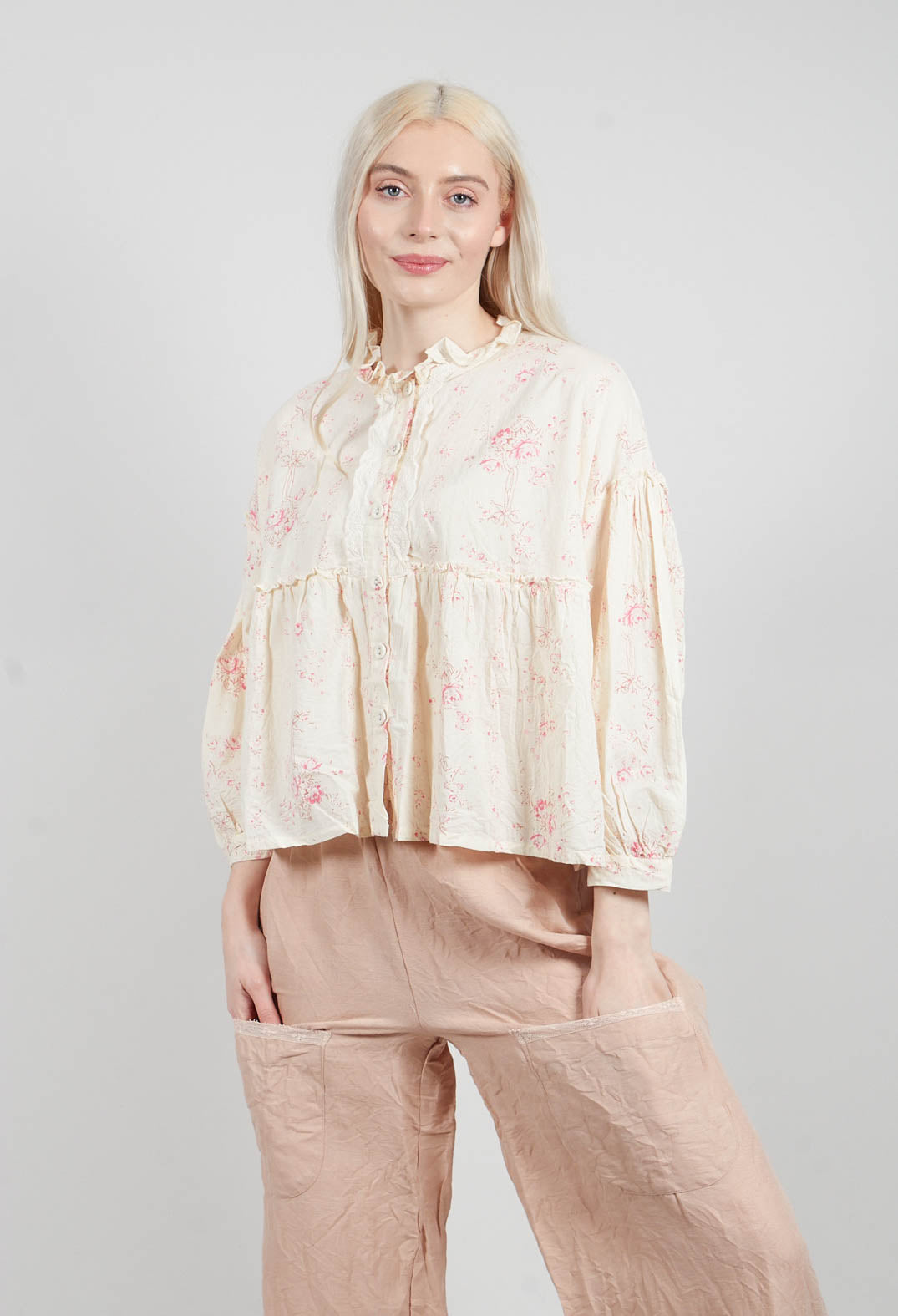 Carvi Top in Liberty Bouquet