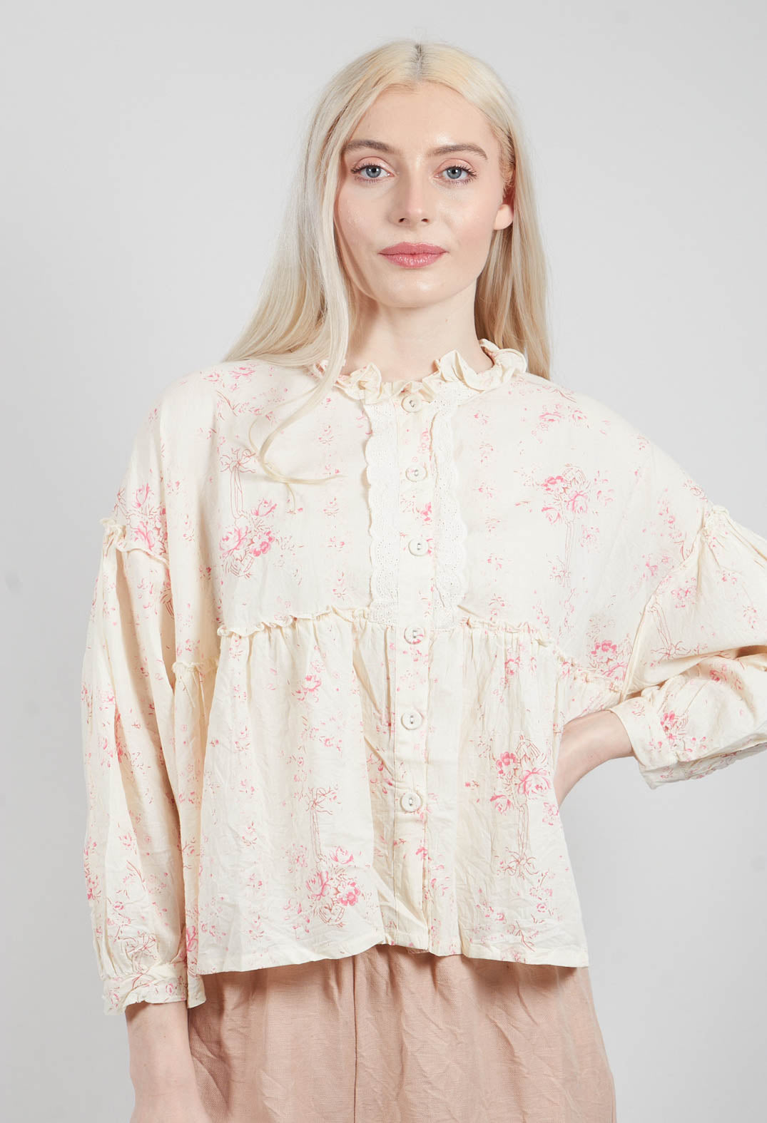 Carvi Top in Liberty Bouquet