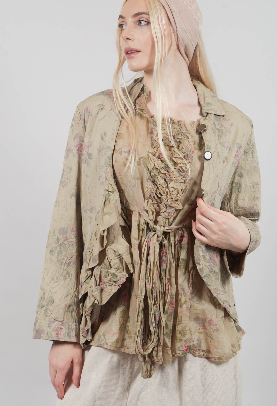 Anethi Jacket in Verveine Fleurs