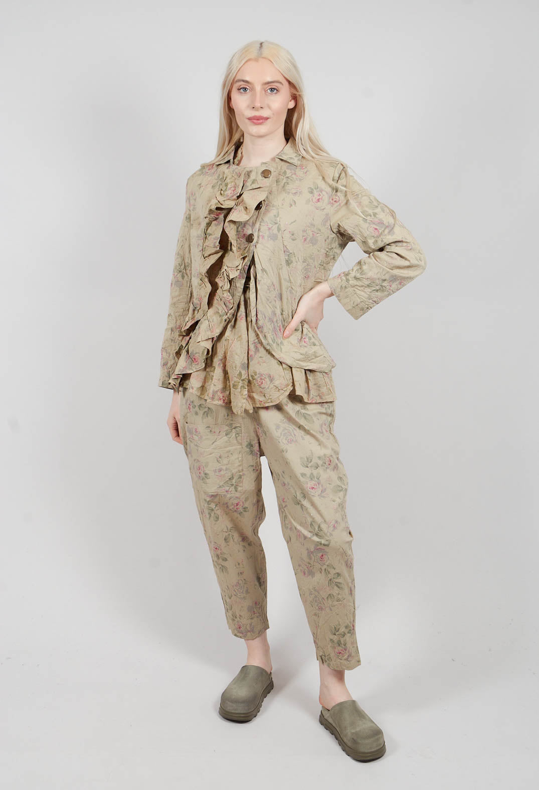 Anethi Jacket in Verveine Fleurs