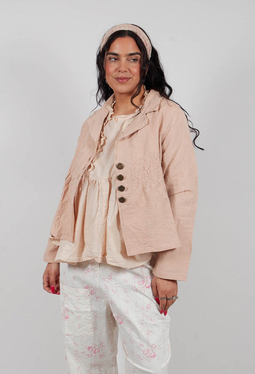 Agave Jacket in Blush