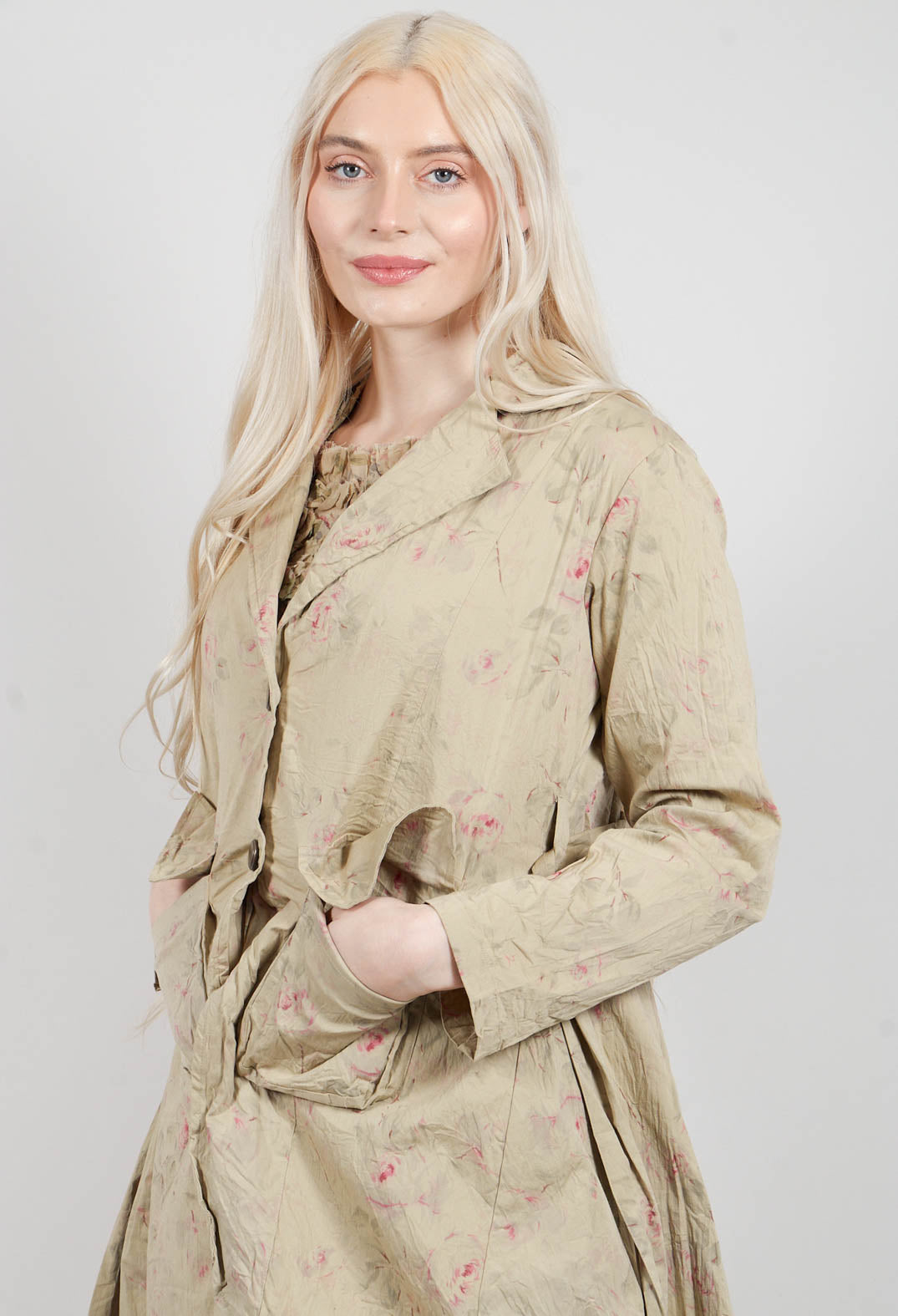 Colombo Jacket in Verveine Fleurs