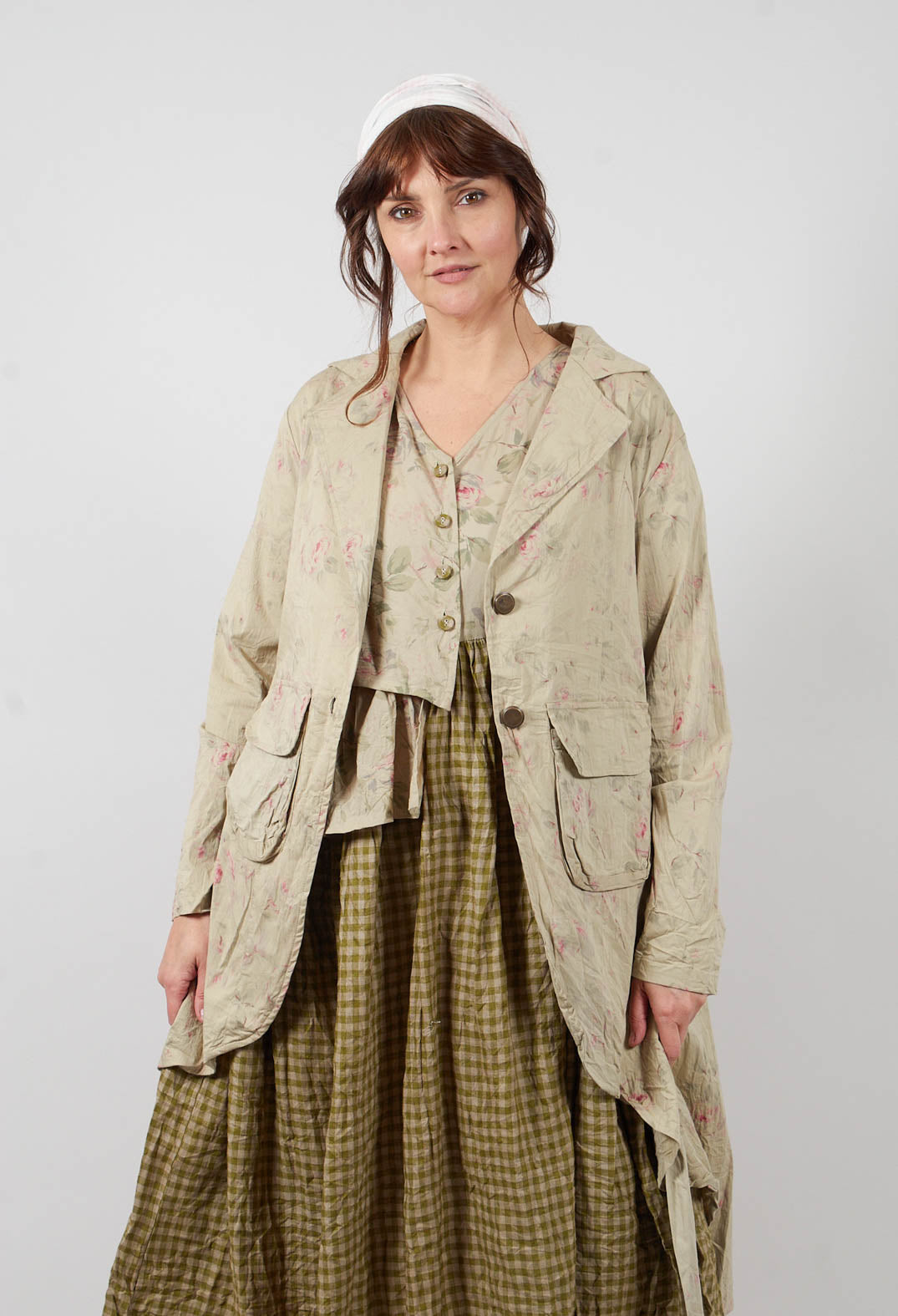 Colombo Jacket in Verveine Fleurs