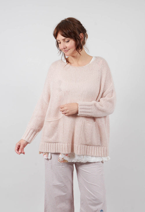 Abelliau Pullover in Rose