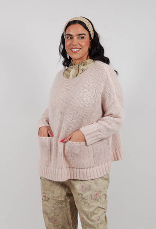 Abelliau Pullover in Rose