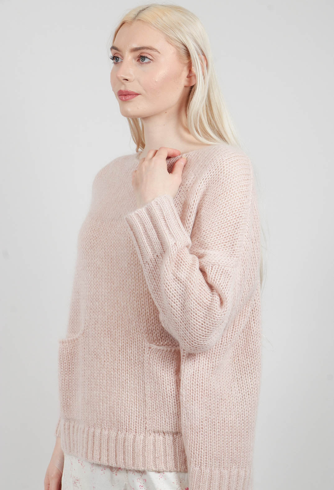 Abelliau Pullover in Rose