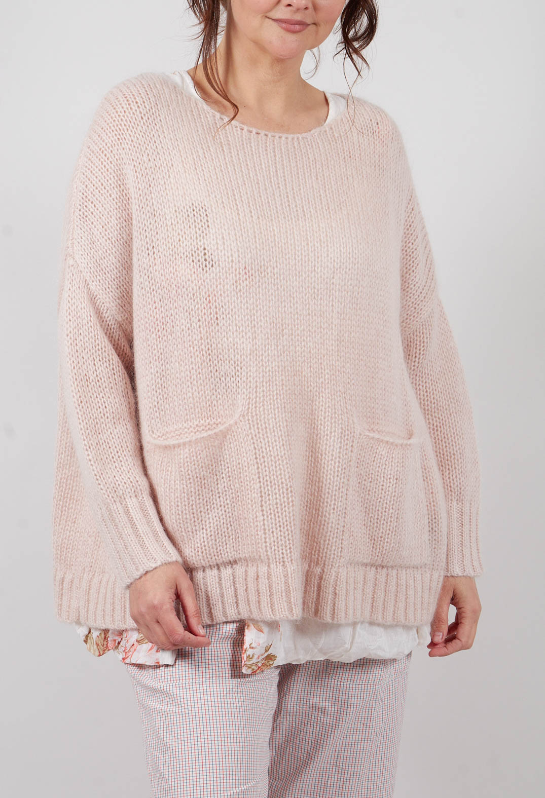 Abelliau Pullover in Rose