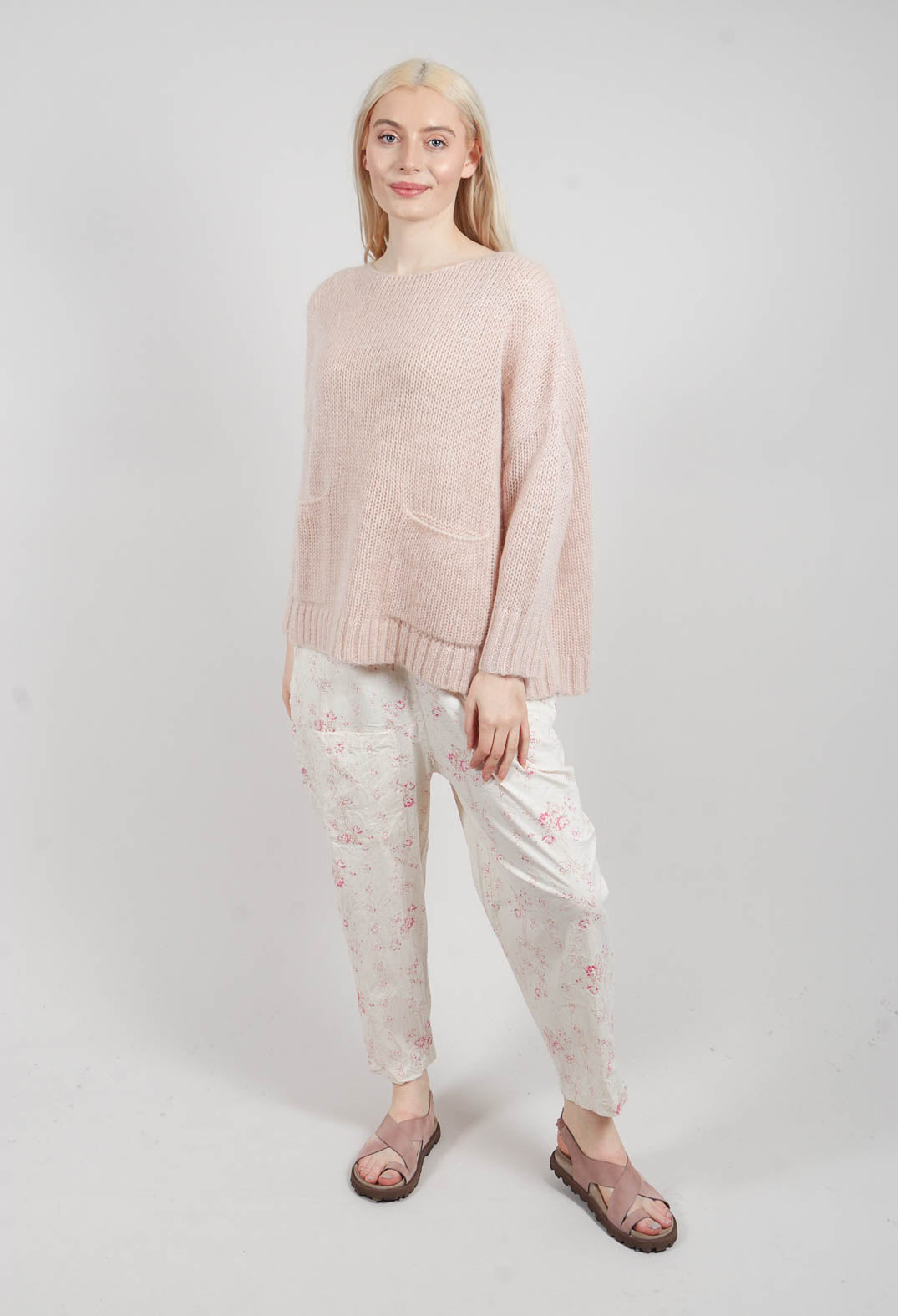 Abelliau Pullover in Rose