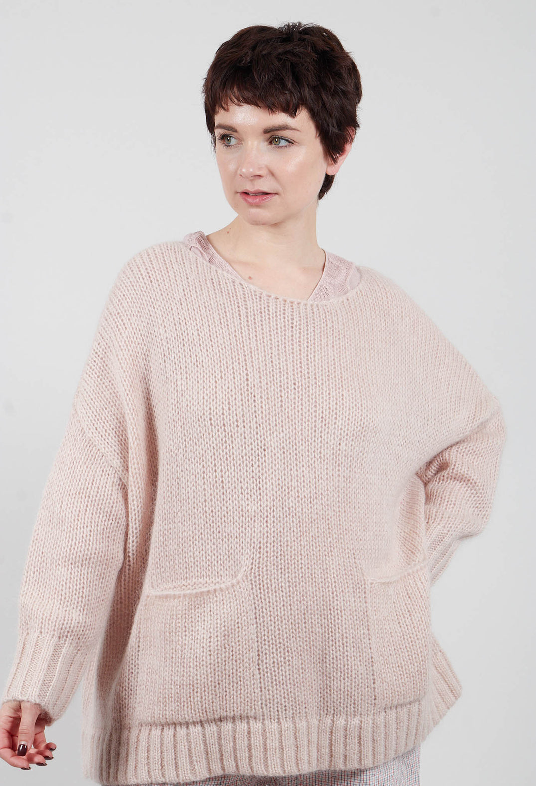 Abelliau Pullover in Rose