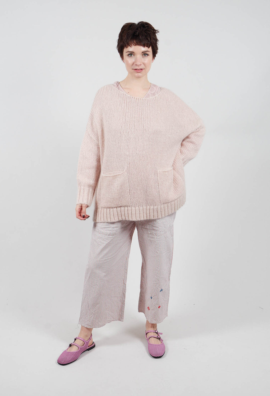 Abelliau Pullover in Rose