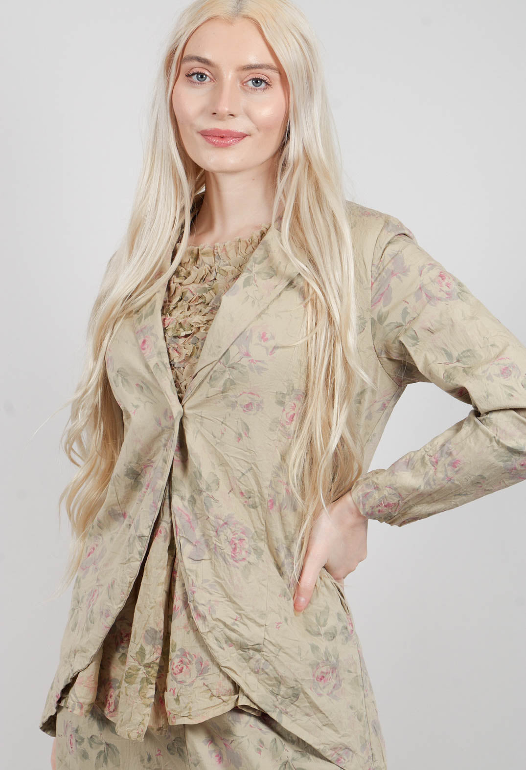 Chili Jacket in Verveine Fleurs
