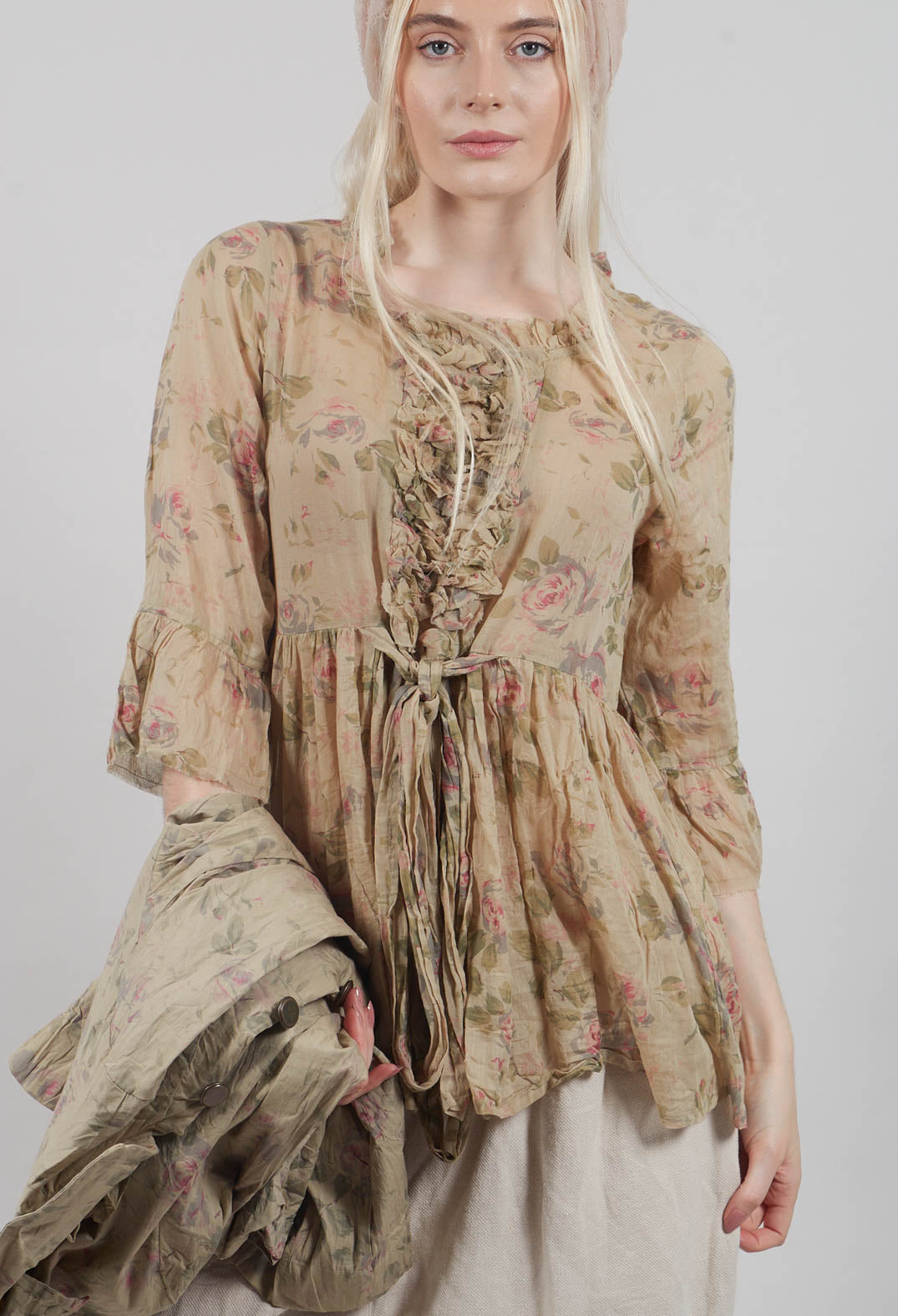 Naoki Top in Verveine Fleurs