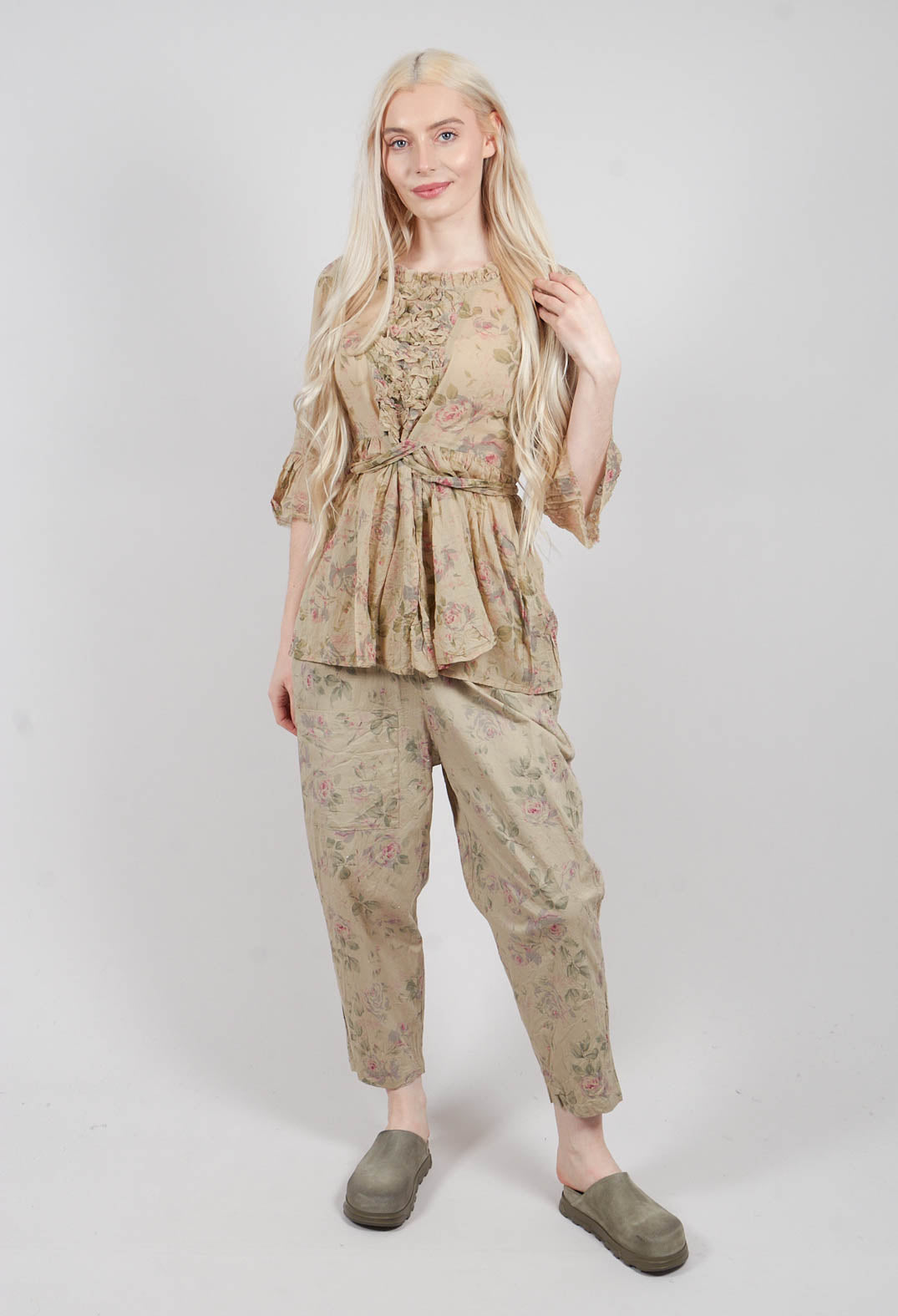 Naoki Top in Verveine Fleurs