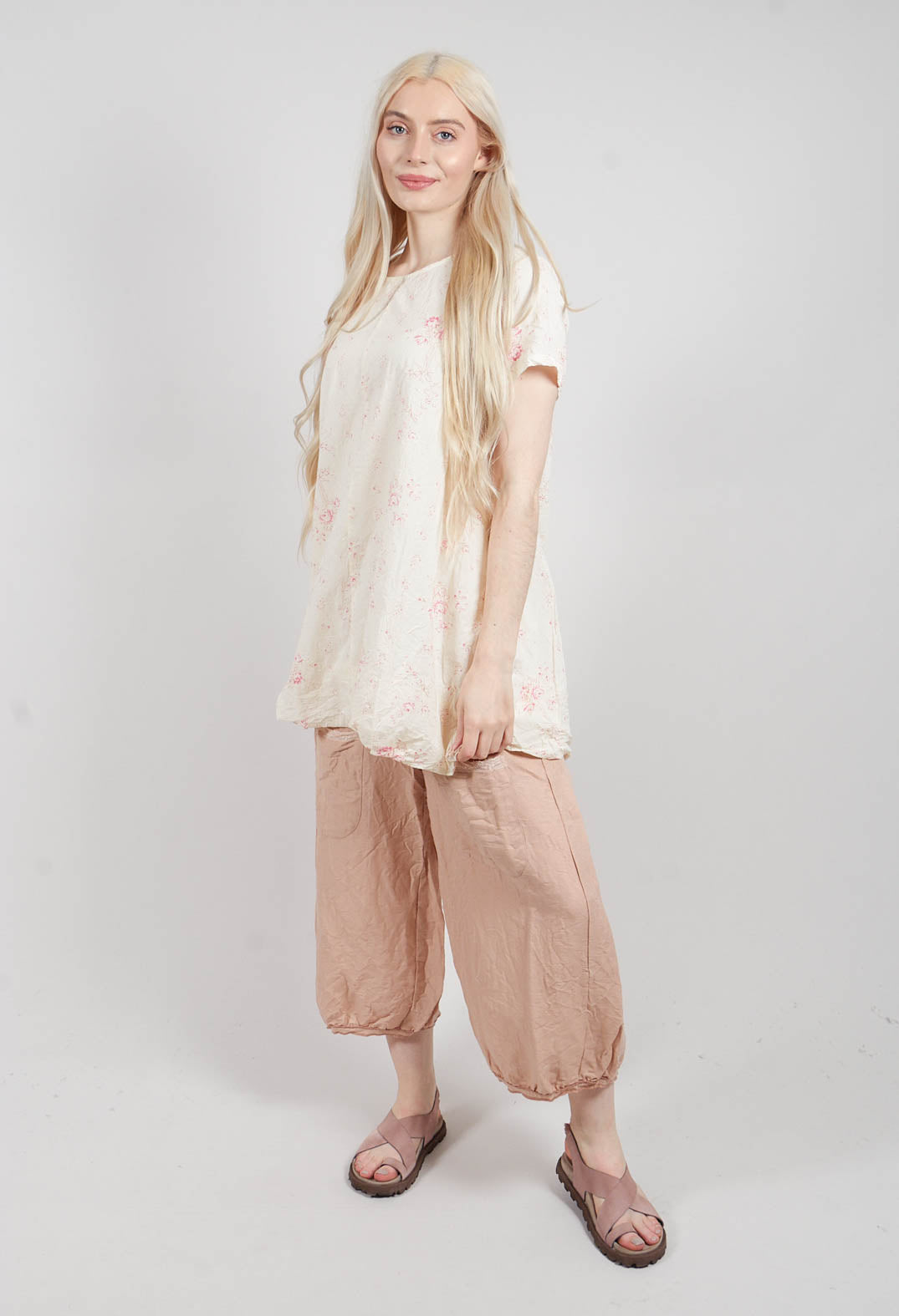 Creole Long Top in Liberty Bouquet