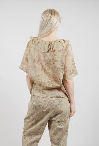 Sora Top in Verveine Fleurs