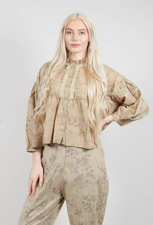 Carvi Jacket in Verveine Fleurs