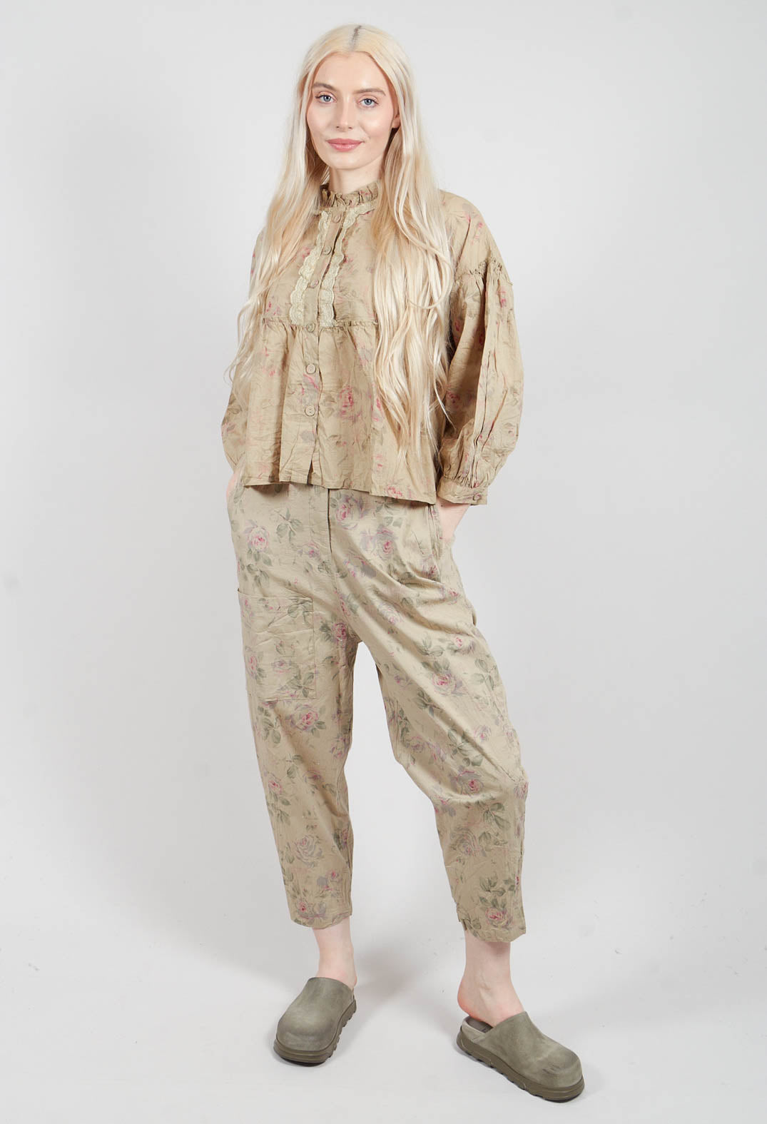 Carvi Jacket in Verveine Fleurs