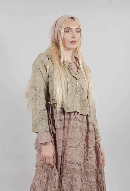 Aya Jacket in Verveine Fleurs