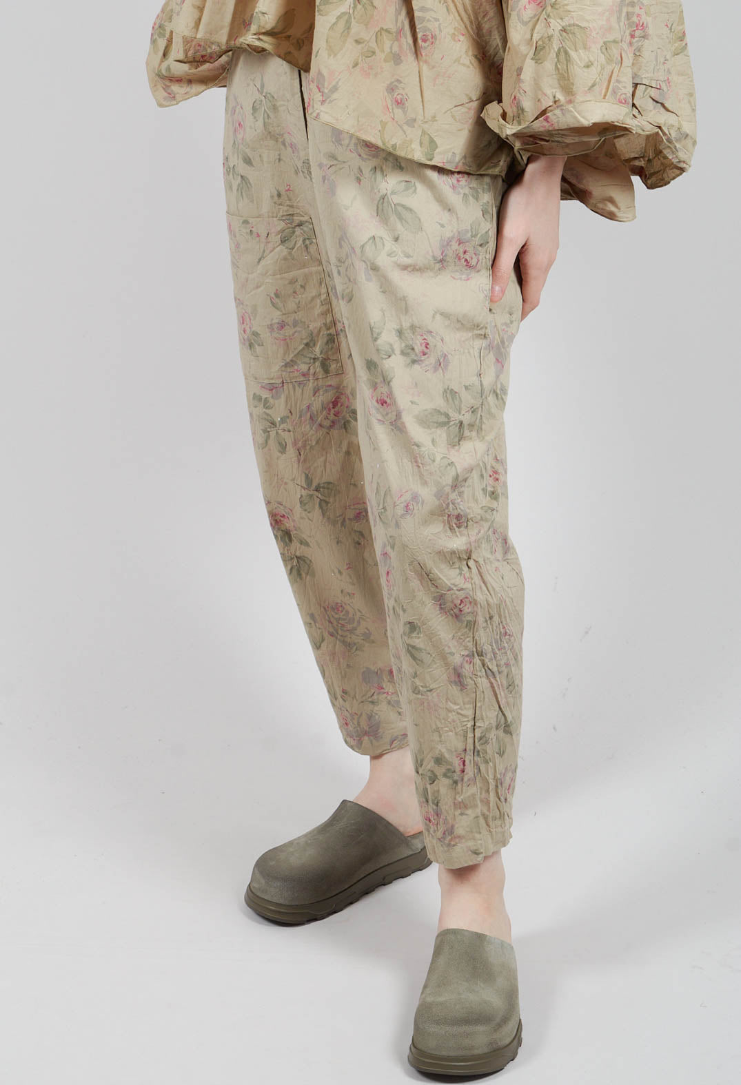 Gaston Trousers in Verveine Fleurs
