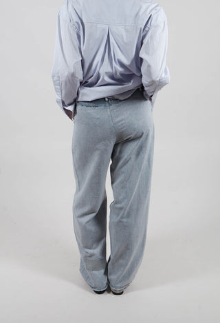 Patch Detail Trouser in Grey