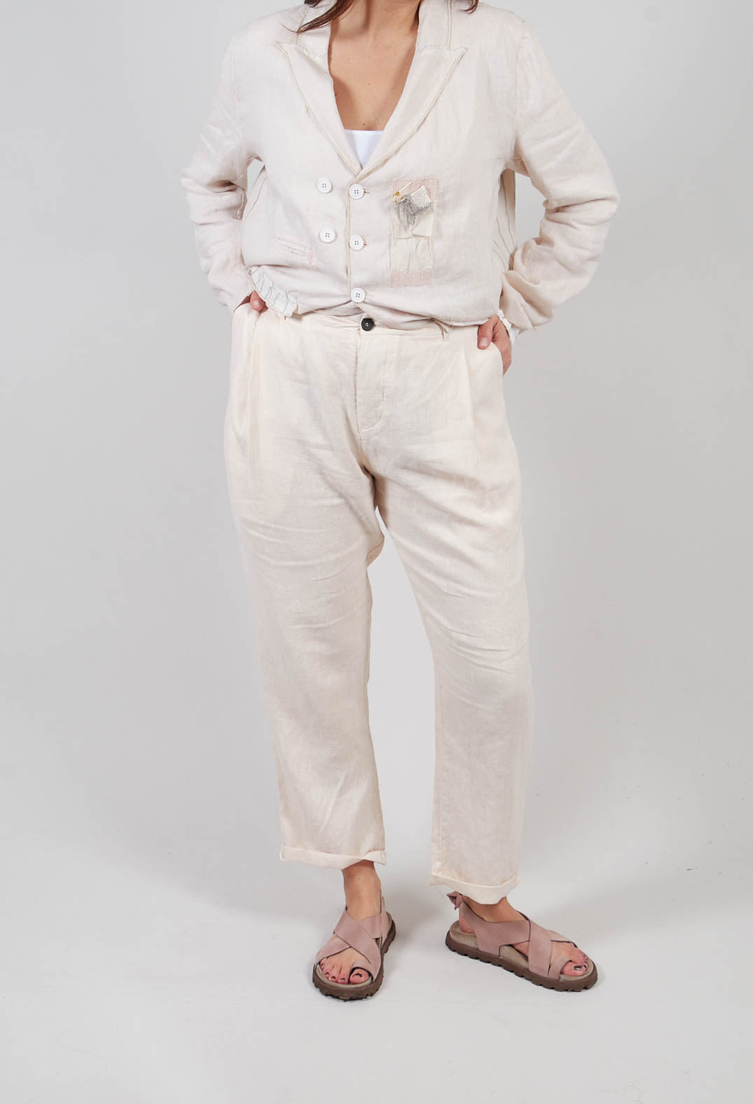 Trousers in Pink