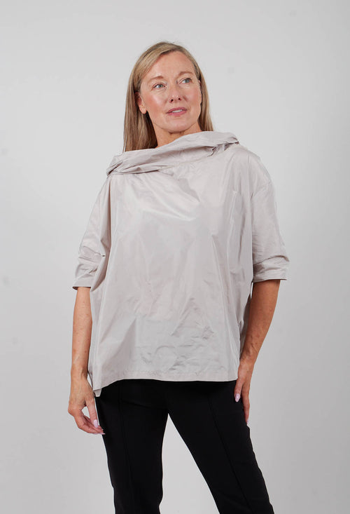 Giz Top in Grey Beige