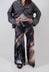 Rust trousers in Black Beige Colourful