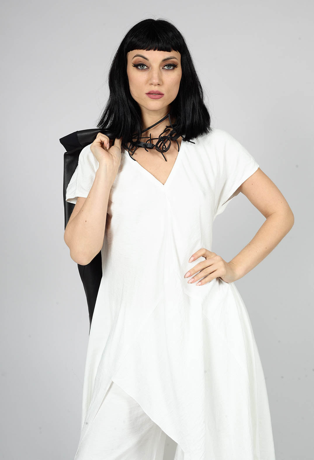 Vala Top in White