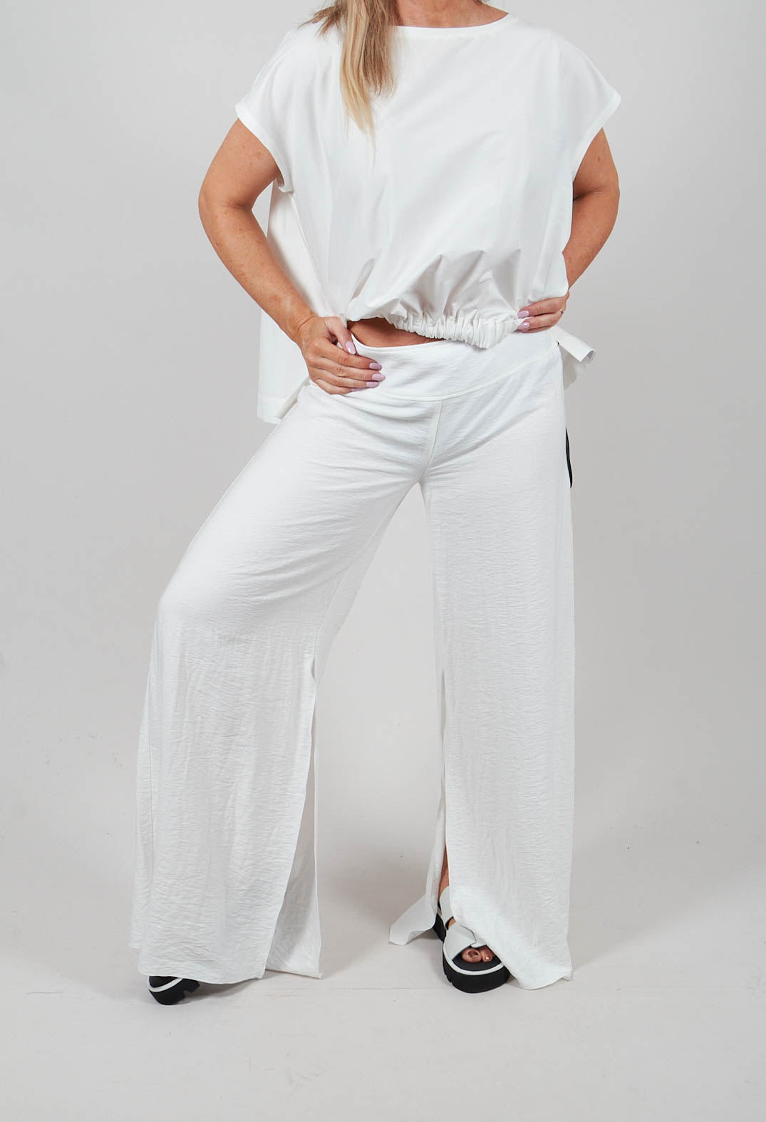 Zini Trousers in White