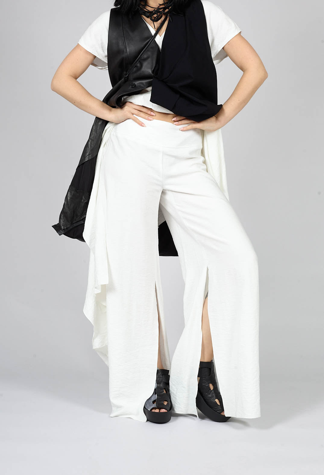 Zini Trousers in White