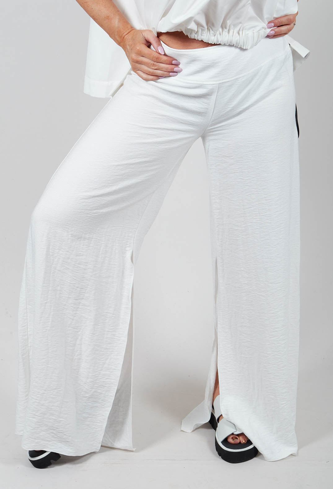 Zini Trousers in White