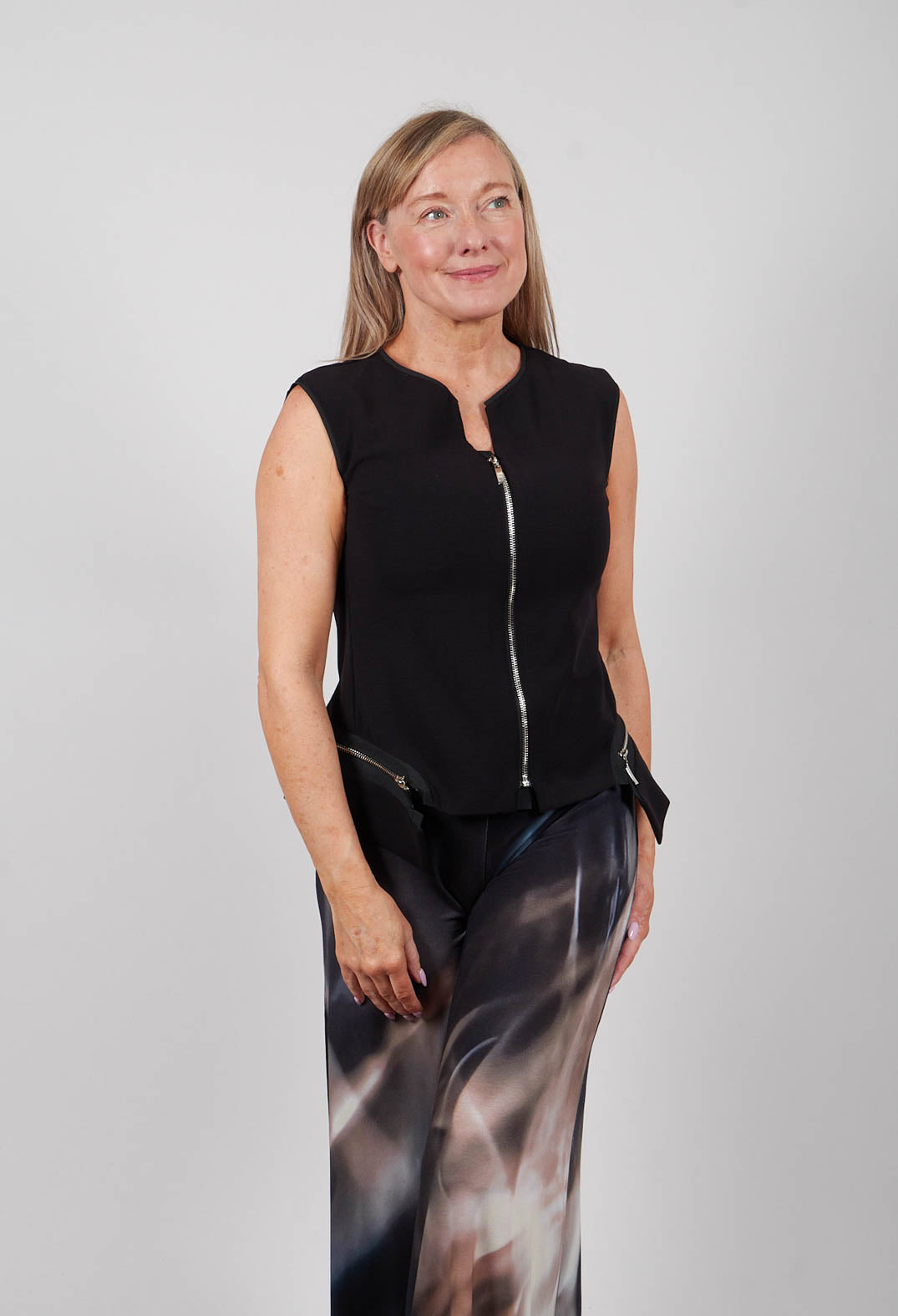 Zasa Top in Black