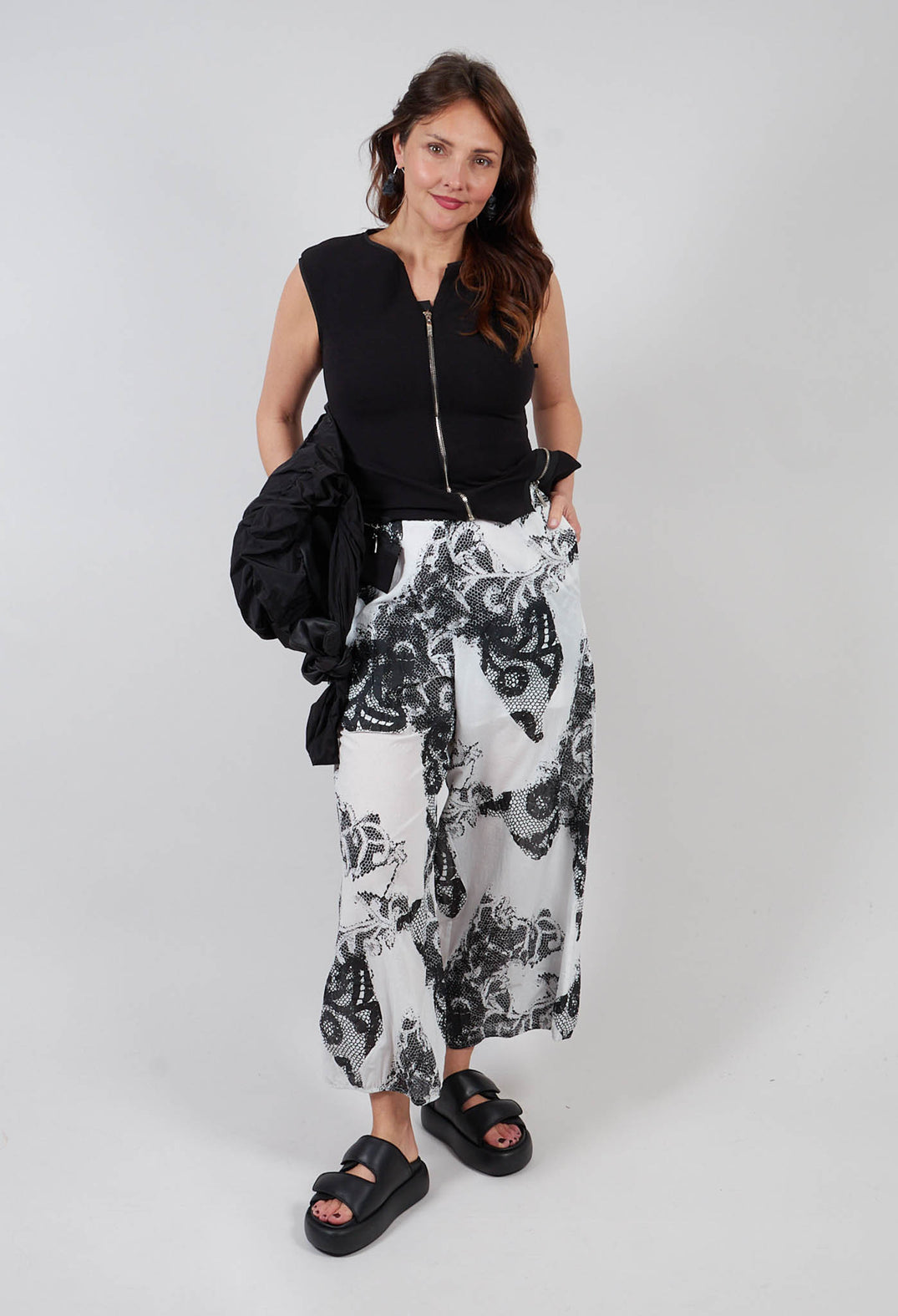 Zasa Top in Black