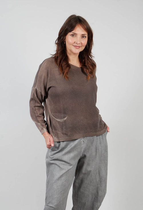 Sweater Sand Shell Spray in Tobacco