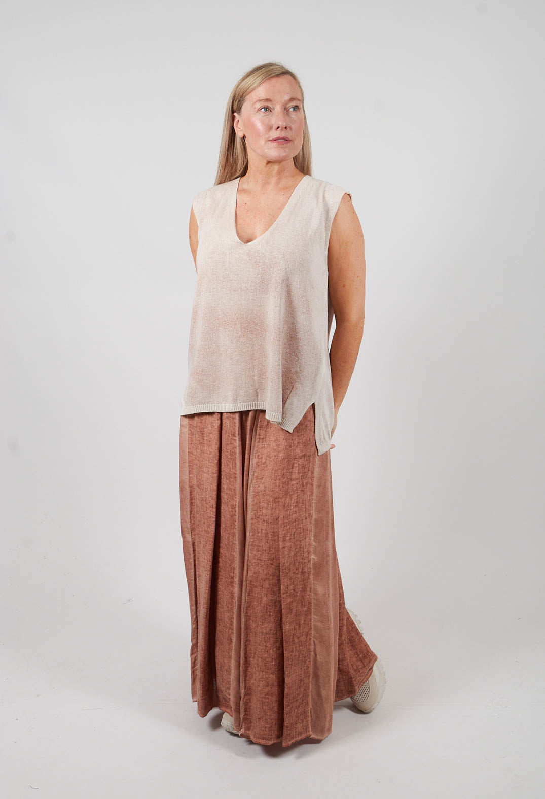Tank Top in Ochre