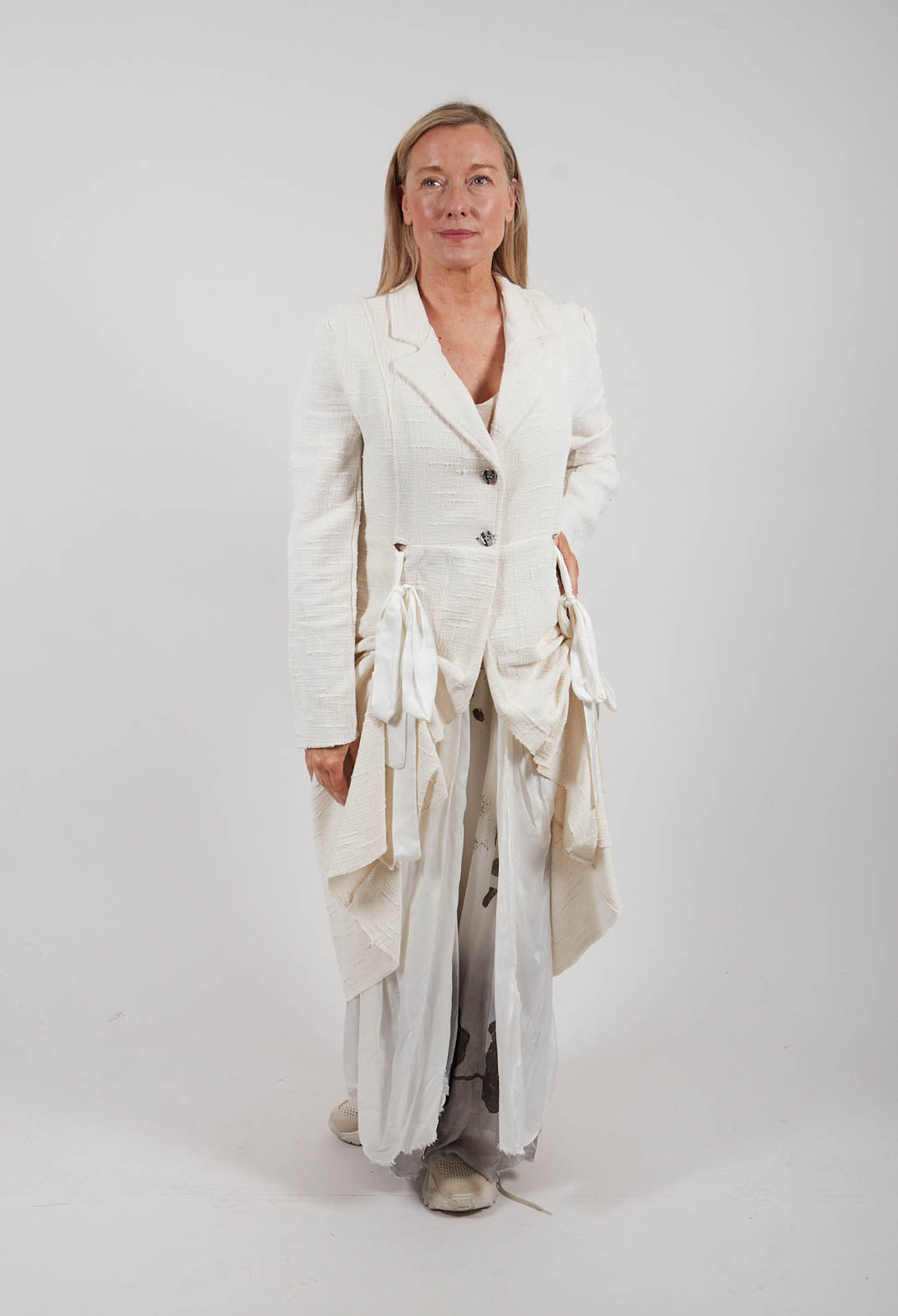 Duster Jacket in Antique White