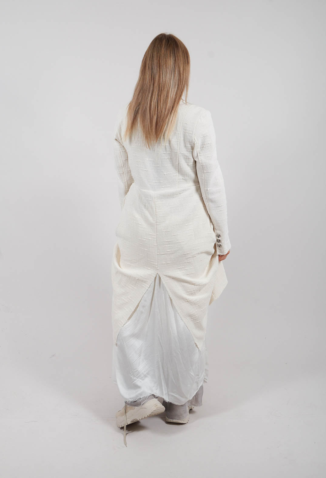 Duster Jacket in Antique White