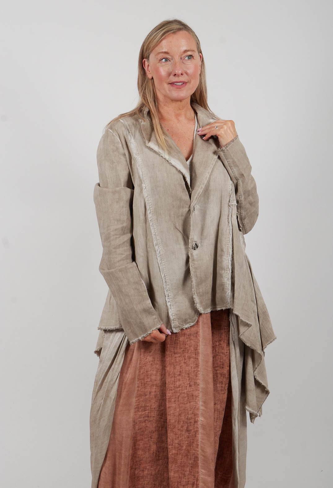 Blazer in Sand Shell