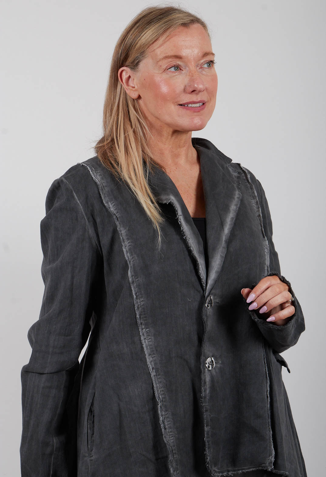 Blazer in Ash Grey