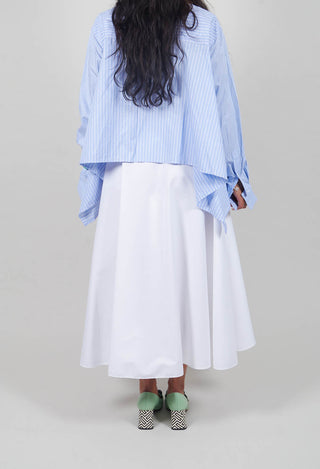 A-Line Skirt in White