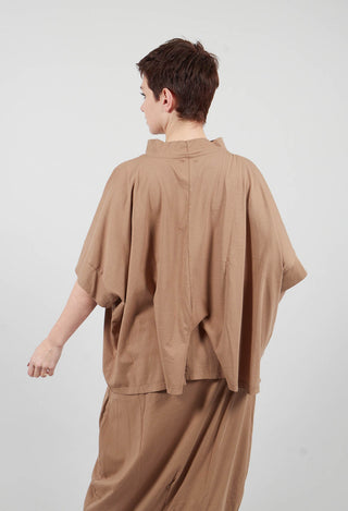Relaxed Top in Taupe