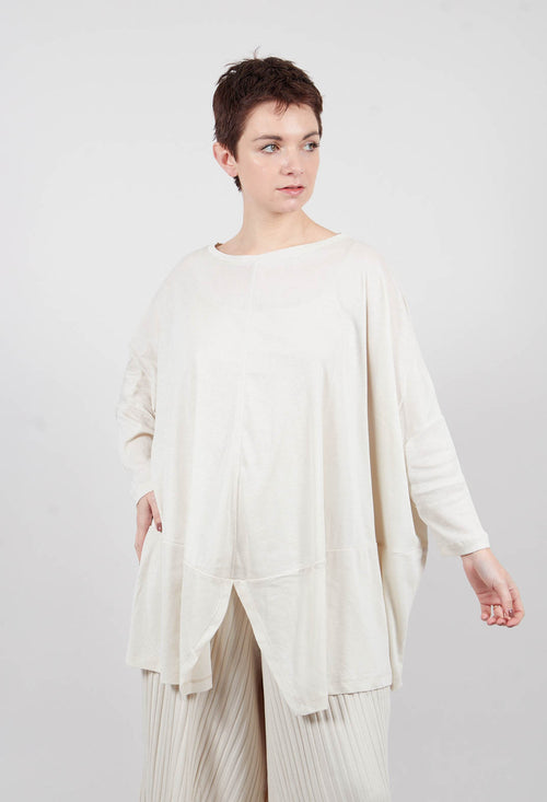 Relaxed Top in Greige