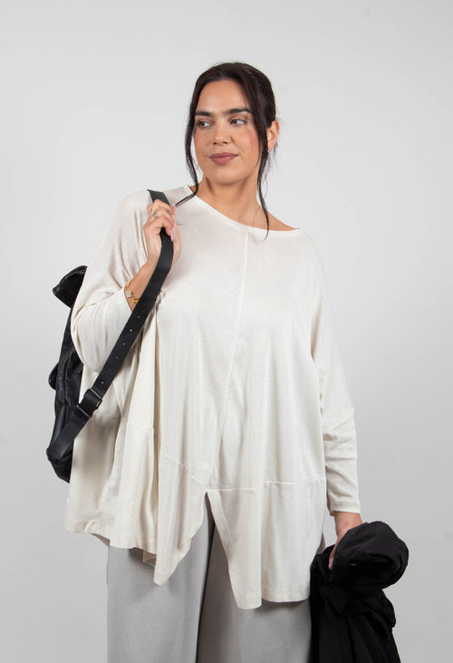 Relaxed Top in Greige