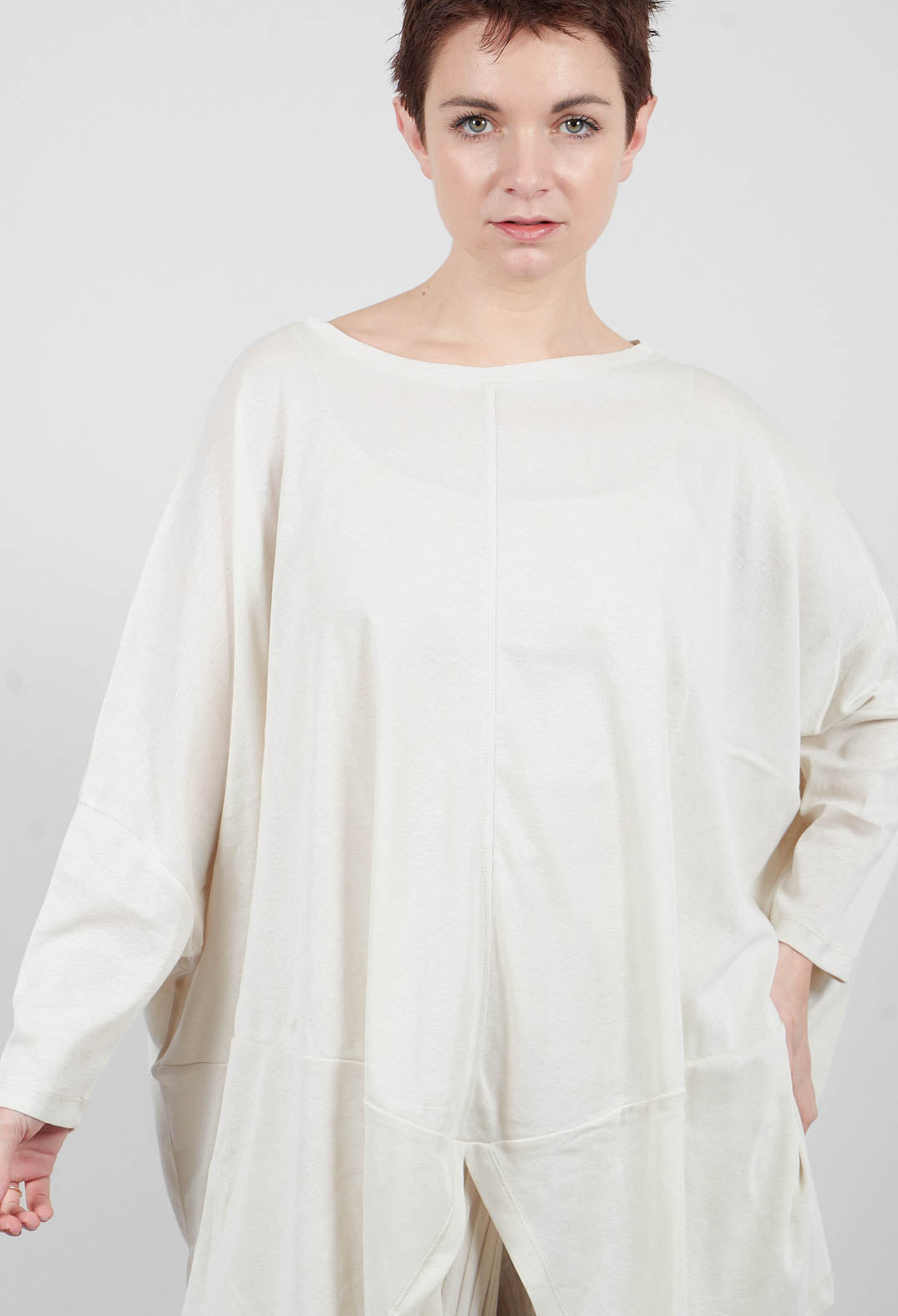 Relaxed Top in Greige