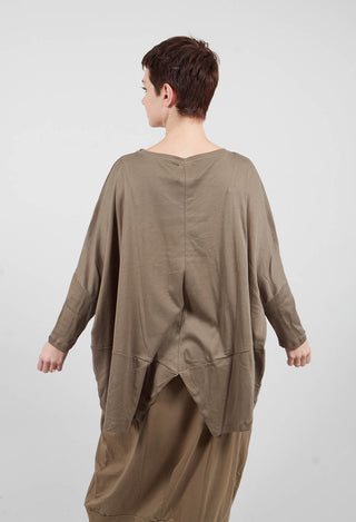 Relaxed Top in Taupe