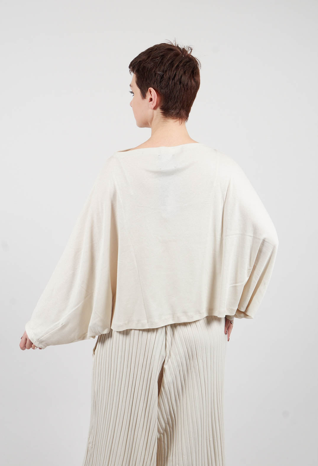 Boxy Top in Greige