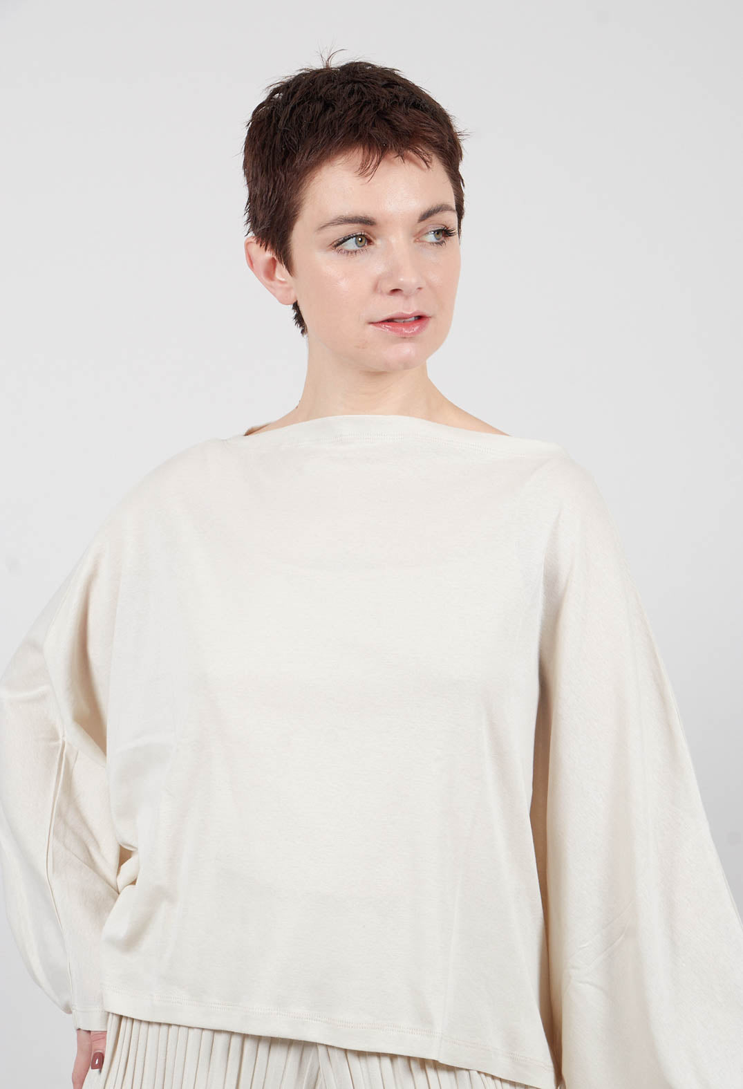 Boxy Top in Greige