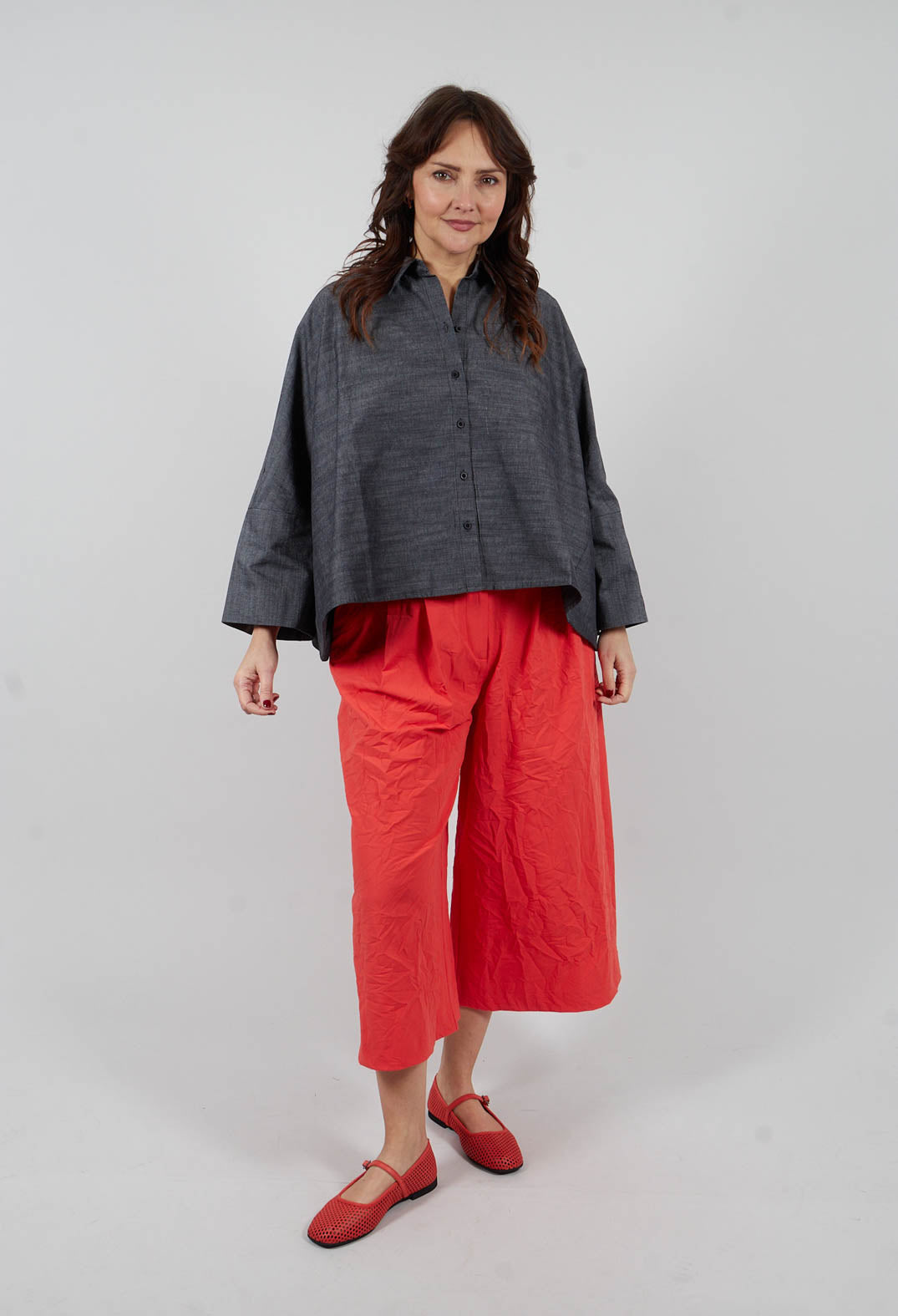 Oversized Shirt in Grey